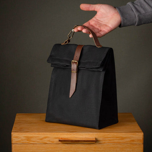 Lunch Bag / Asphalt Black