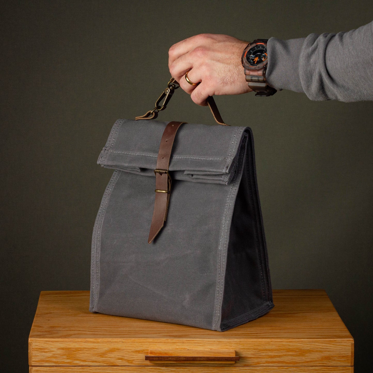 Lunch Bag / Ash Gray