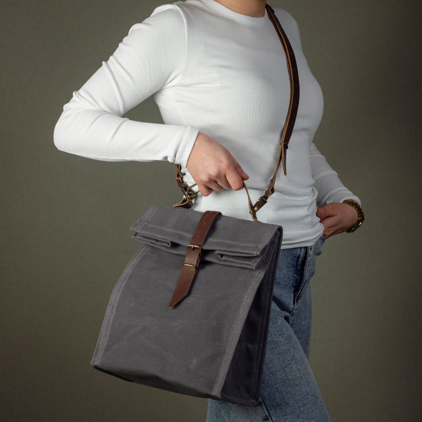 Lunch Bag / Ash Gray