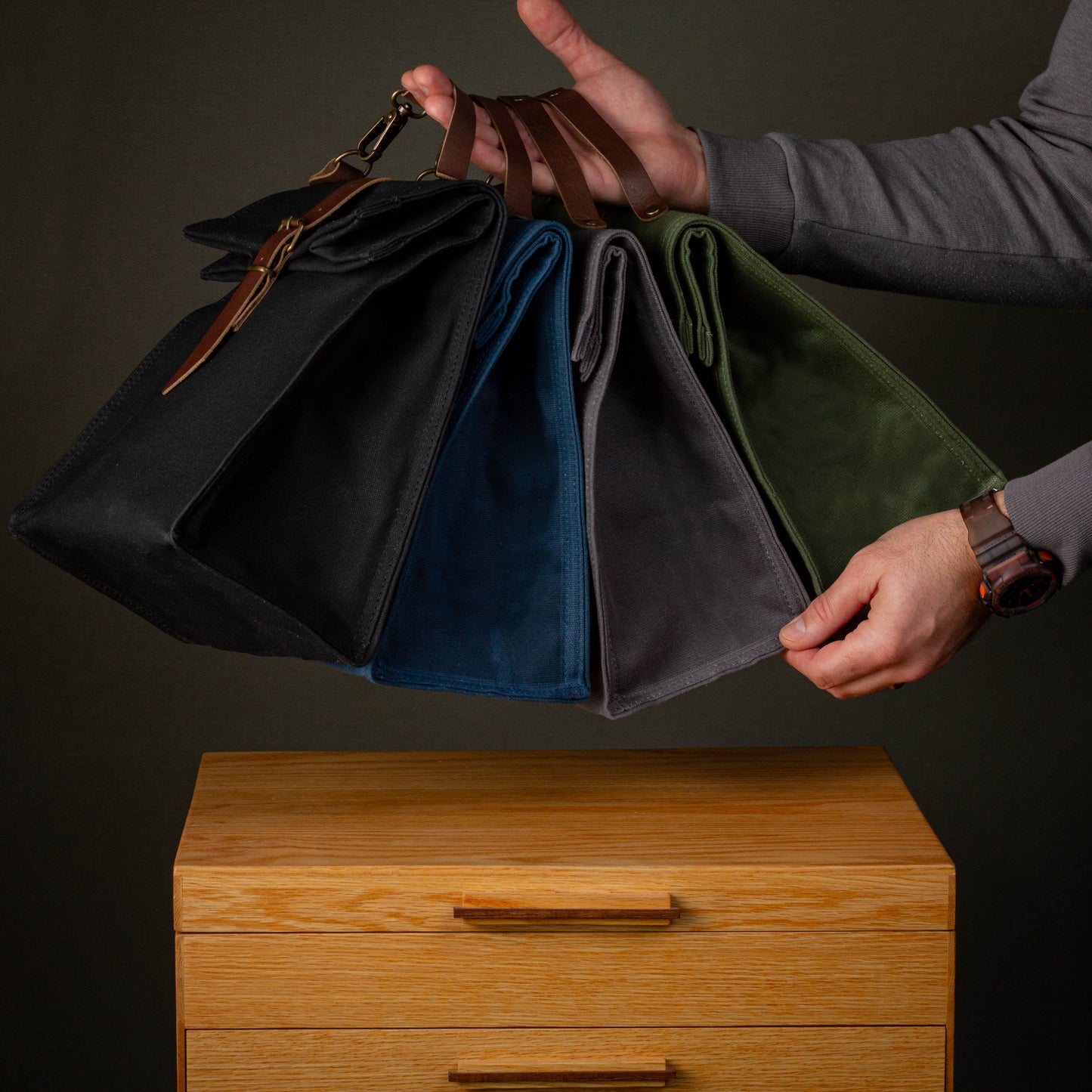Lunch Bag / Asphalt Black