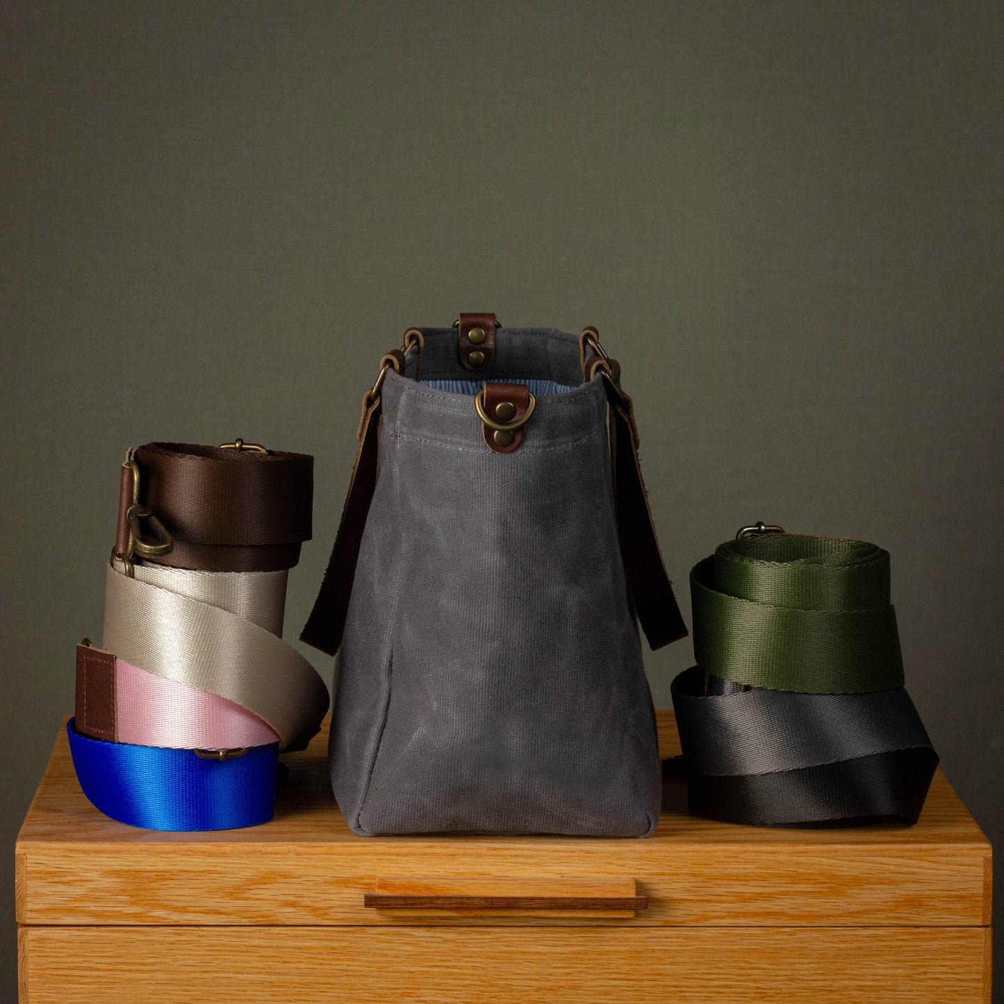 Modern Tote Bag / Mini / Ash Gray